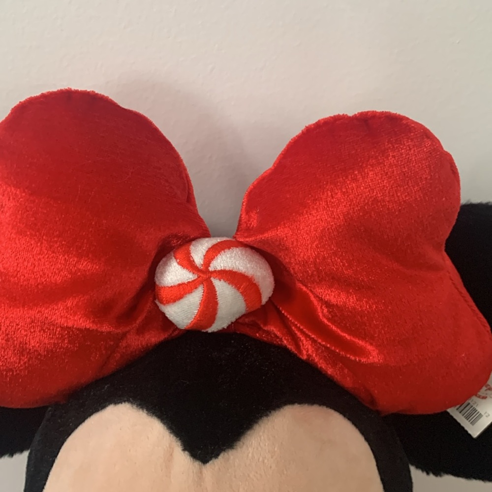 Disney Jumbo Exclusive Christmas MINNIE MOUSE Holiday 29” Plush - Picture 6 of 13